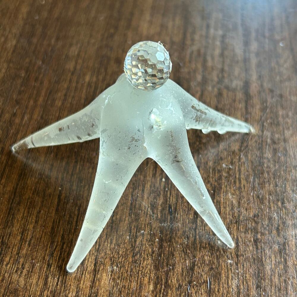 Crystal Images by Crystallite Clear Crystal Art Glass Starfish Figurine